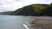 Am Strand von Clovelly 