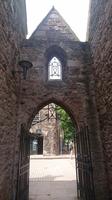 Am königlichen Palast in Edinburgh