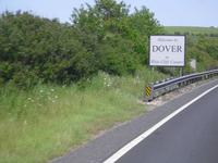 Auf dem Weg zum Fährhafen Dover
