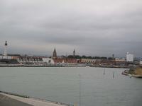Blick auf Calais