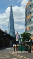 Blick auf die Glasscherbe in London