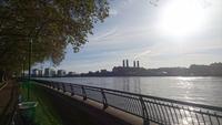 Blick zum alten Kraftwerk in Greenwich