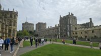 Blick zum oberen Hof des Windsor Castle 