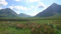Blick zurück zum Glen Coe