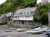 Clovelly - Hafen 