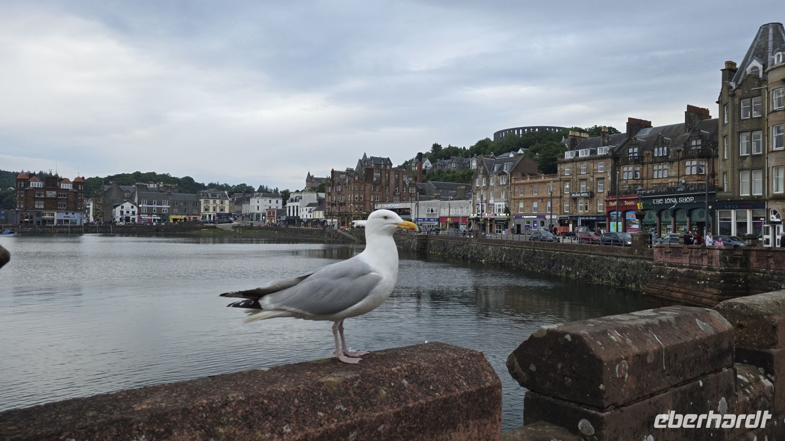 Der Hafen von Oban 