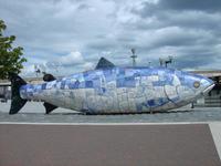 Der blaue Fisch von Belfast