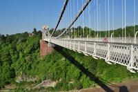 England - Bristol - Clifton Suspension Bridge über den River Avon