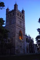 Exeter am Abend