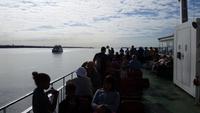 Fähre zur Isle of Wight über die Meerenge Solent