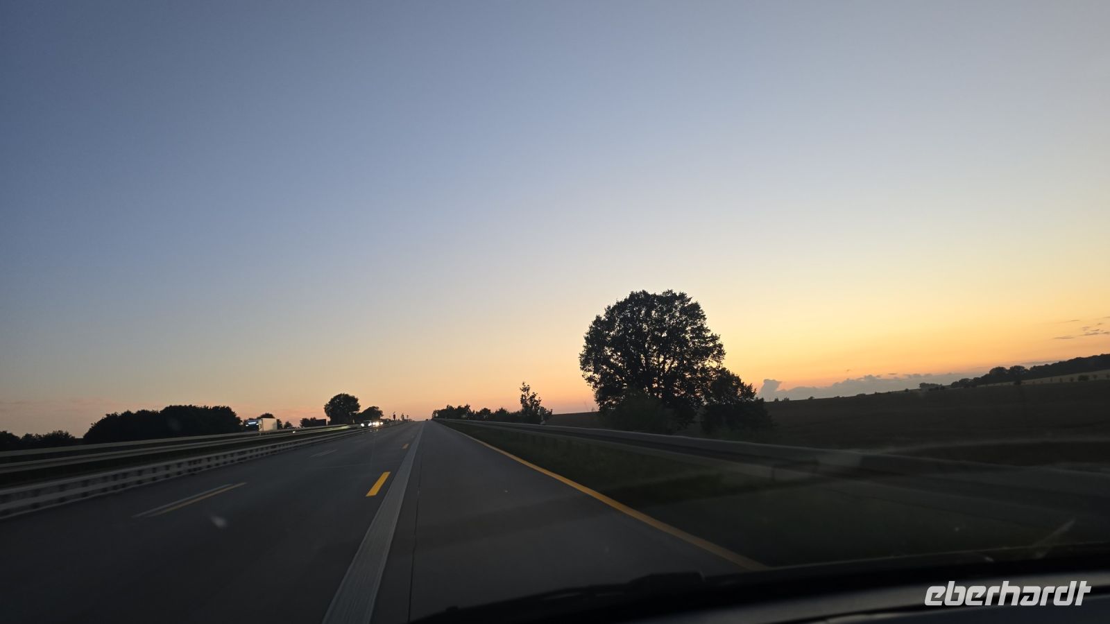 Fahrt nach Hause