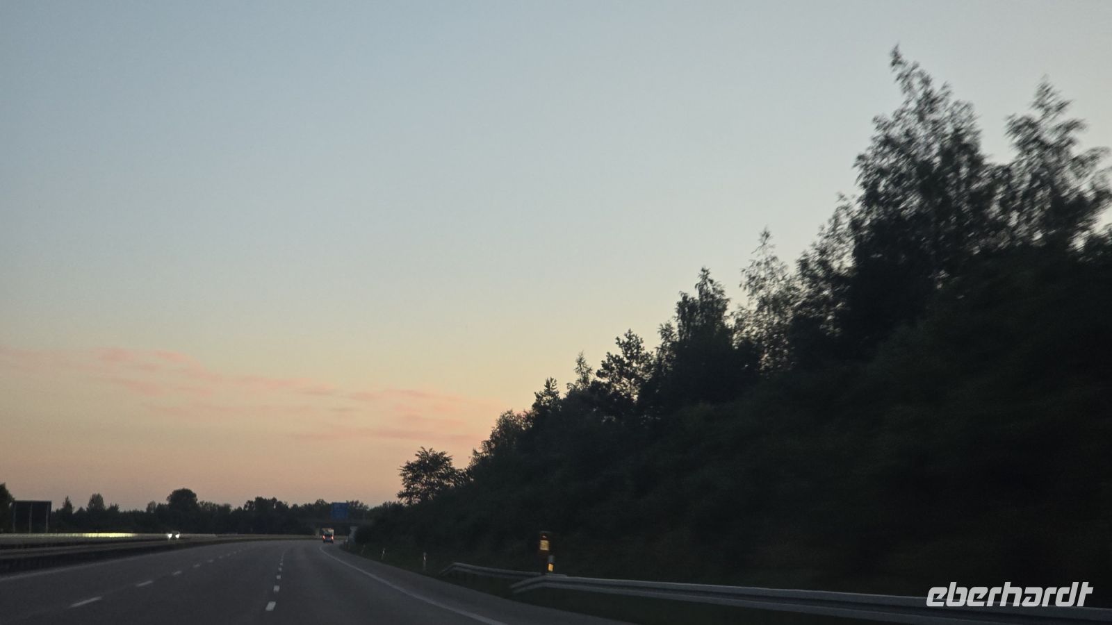 Fahrt nach Hause