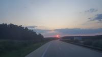 Fahrt nach Hause