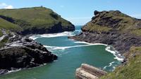 Felsenküste bei Boscastle 