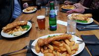 Fish und Chips in Mallaig