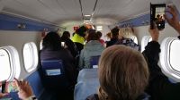 Flug mit dem Skybus