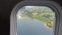 Flug mit dem Skybus