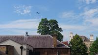 Flugzeug über Windsor