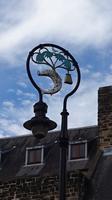 Glasgower Wappen an den Laternen