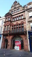 Häuserfront in Glasgow
