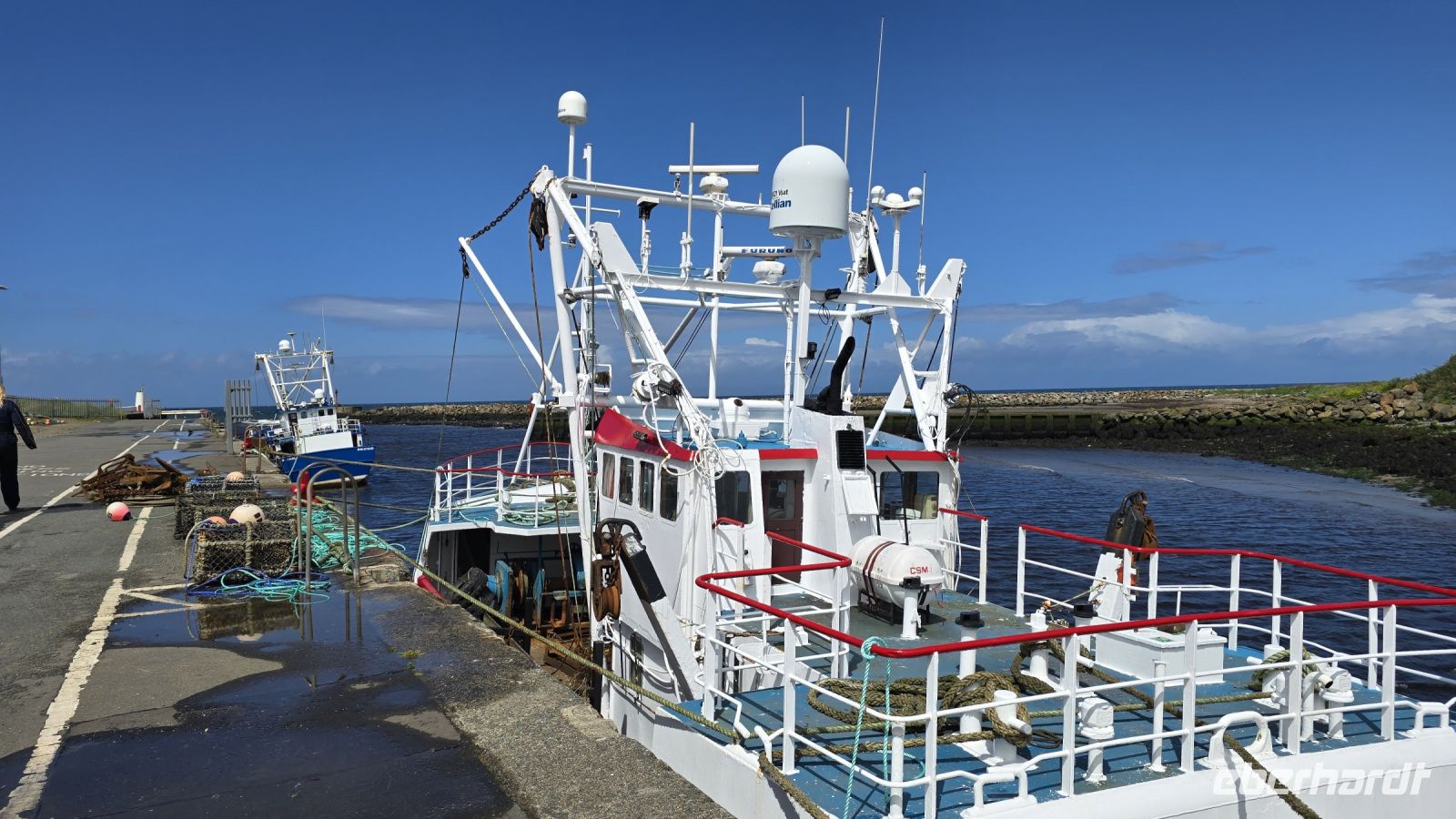 Im Hafen von Girvan