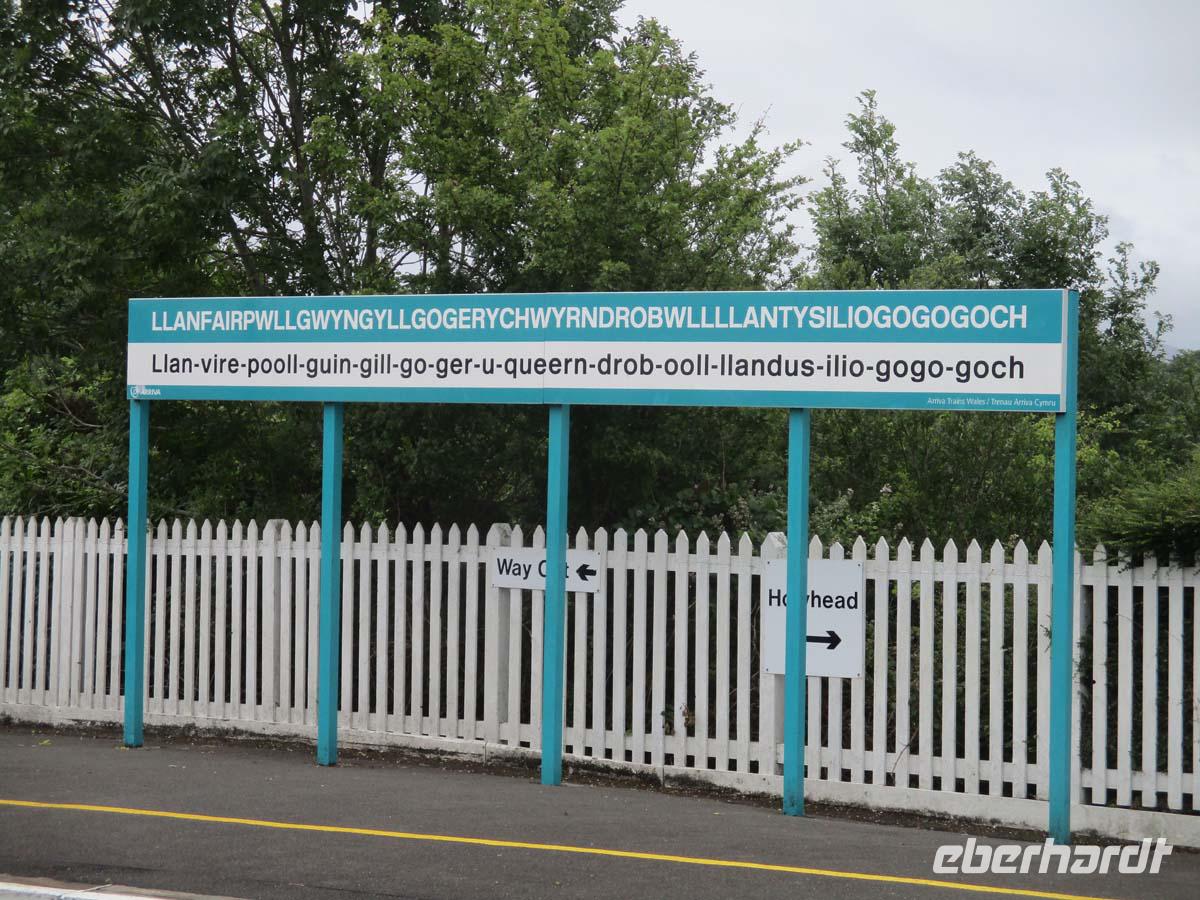 In Llanfair P.G.