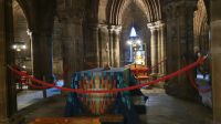 Kapelle und Grab St. Mungo in der Unterkirche der  Kathedrale Glasgow 0230728 151629