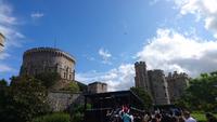 Menschenmassen in Windsor Castle