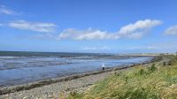 Mittagspause am Strand von Girvan