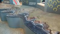 Modell vom Giant's Causeway im Besucherzentrum