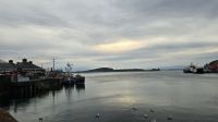 Obans Hafen am Abend 
