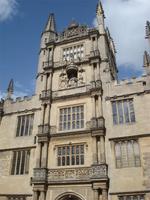 Oxford - Bodleian Bibliothek Tower of the Five Orders