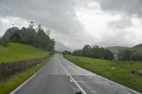 Panoramafahrt im Regen