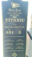 Plakette des Titanic-Stapellaufes