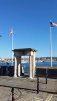 Plymouth - Mayflower Steps - Von hier brach die Mayflower mit den English Pilgrims in die Neue Welt nach Amerika auf