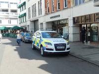 Polizei vor Ort