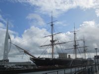Portsmouth: H.M.S. Warrior und Spinnaker Tower