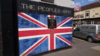 Royalistische Parolen in Belfast
