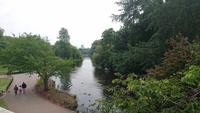 Ruhe im St. James Park während der Wachablösung