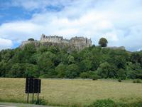 Stirling Castle von unten