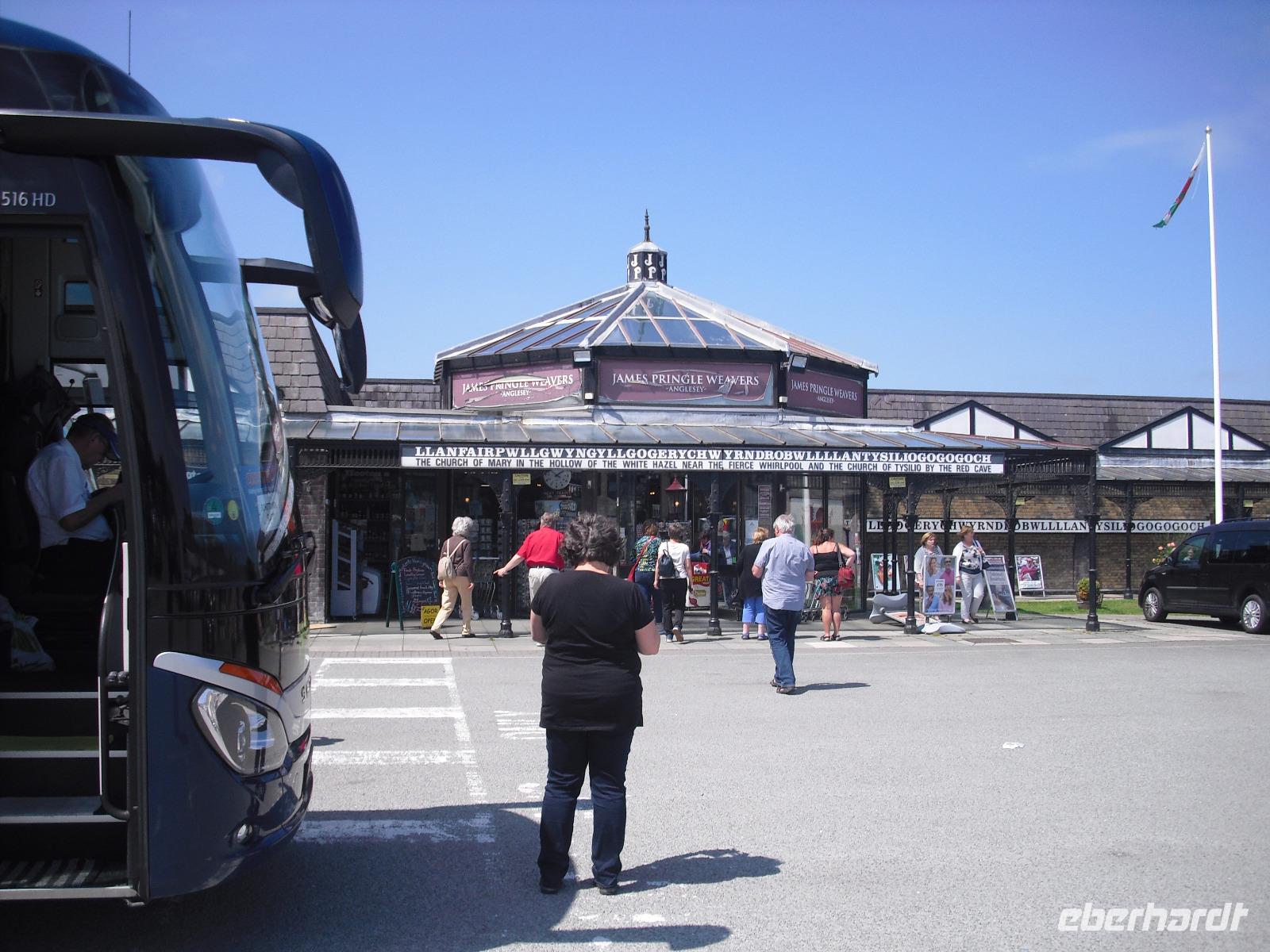 Stopp in Wales
