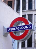 Symbol für die Londoner U-Bahn