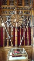 Teil der Waffensammlung auf Edinburgh Castle