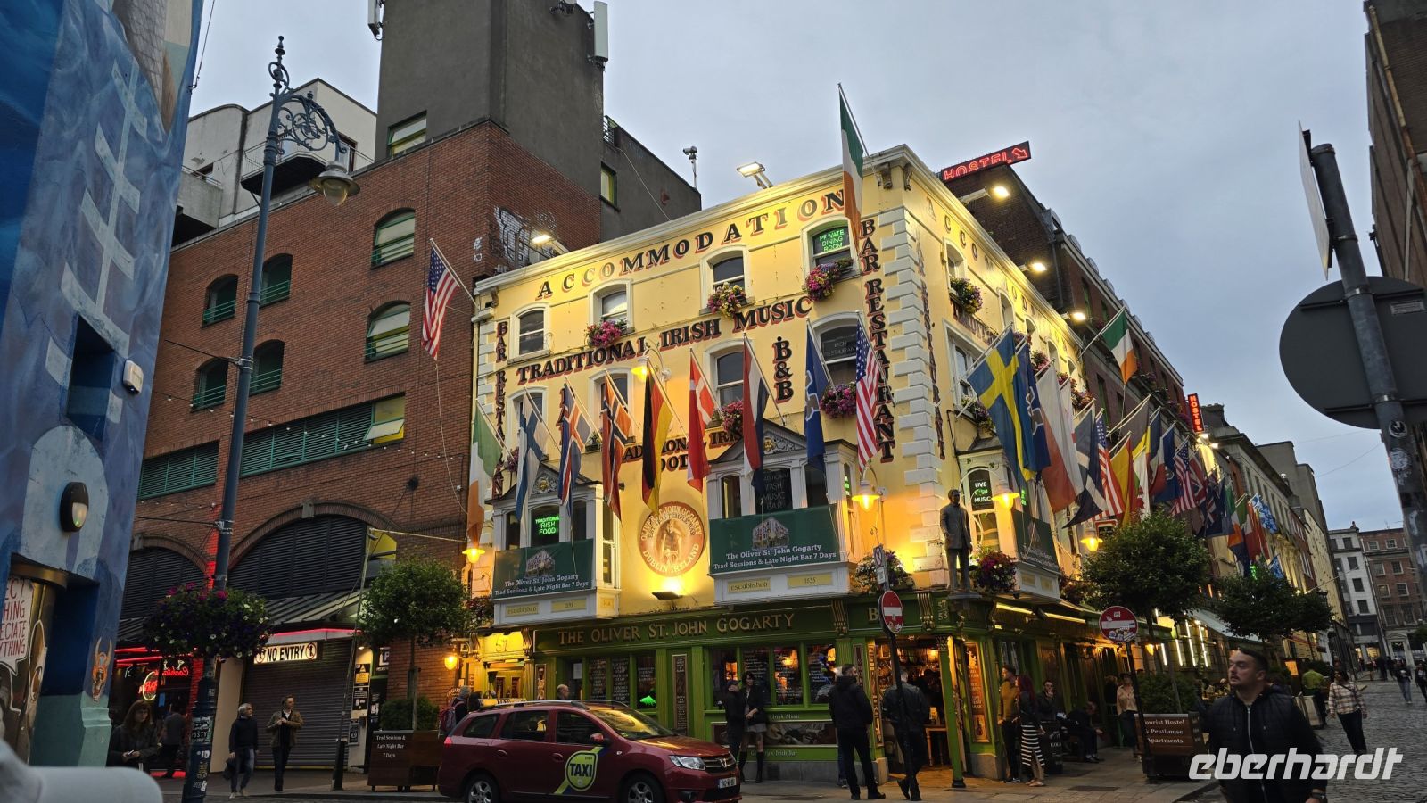 Temple Bar am Abend