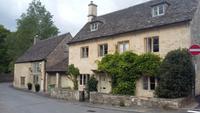 Typische Steinhäuser in Bibury 
