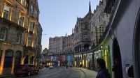Victoria Street in Edinburg 