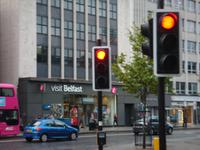 Visit Belfast bei Rot