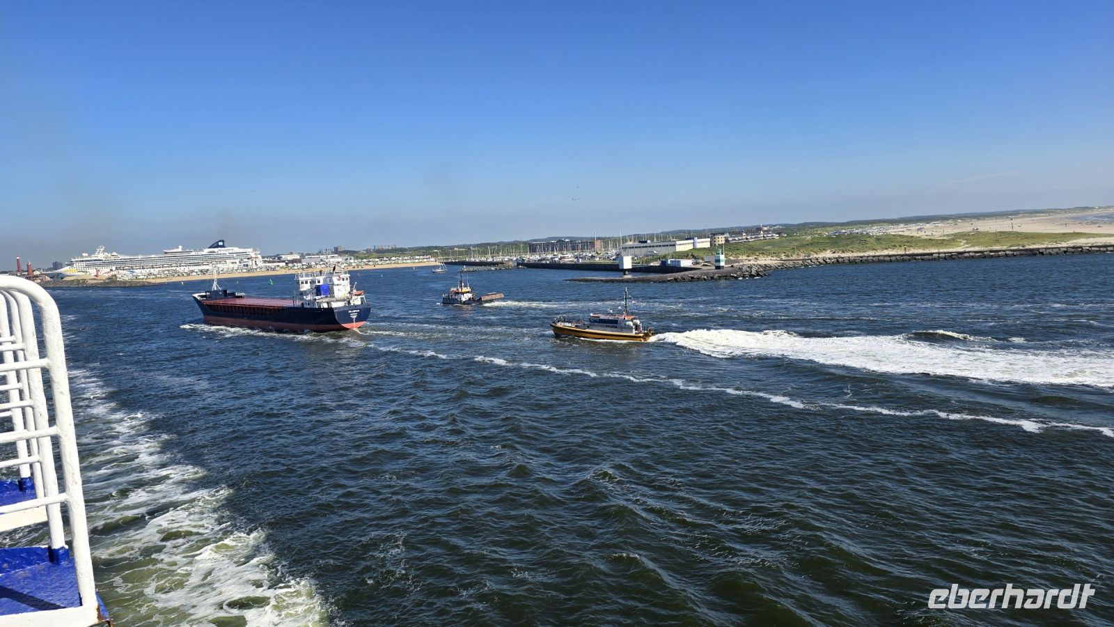 Wir verlassen Ijmuiden 