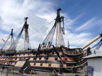 das Schiff von Admiral Nelsen