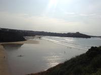der Strand von Newqueay